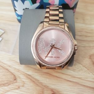 MK ROSE GOLD WATCH